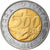Coin, San Marino, 500 Lire, 1991, Rome, EF(40-45), Bi-Metallic, KM:269