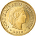 Moneta, Svizzera, 5 Rappen, 2010, Bern, BE, SPL-, Alluminio-bronzo, KM:26c