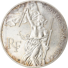 Coin, France, Liberté guidant le peuple, 100 Francs, 1993, EF(40-45), Silver