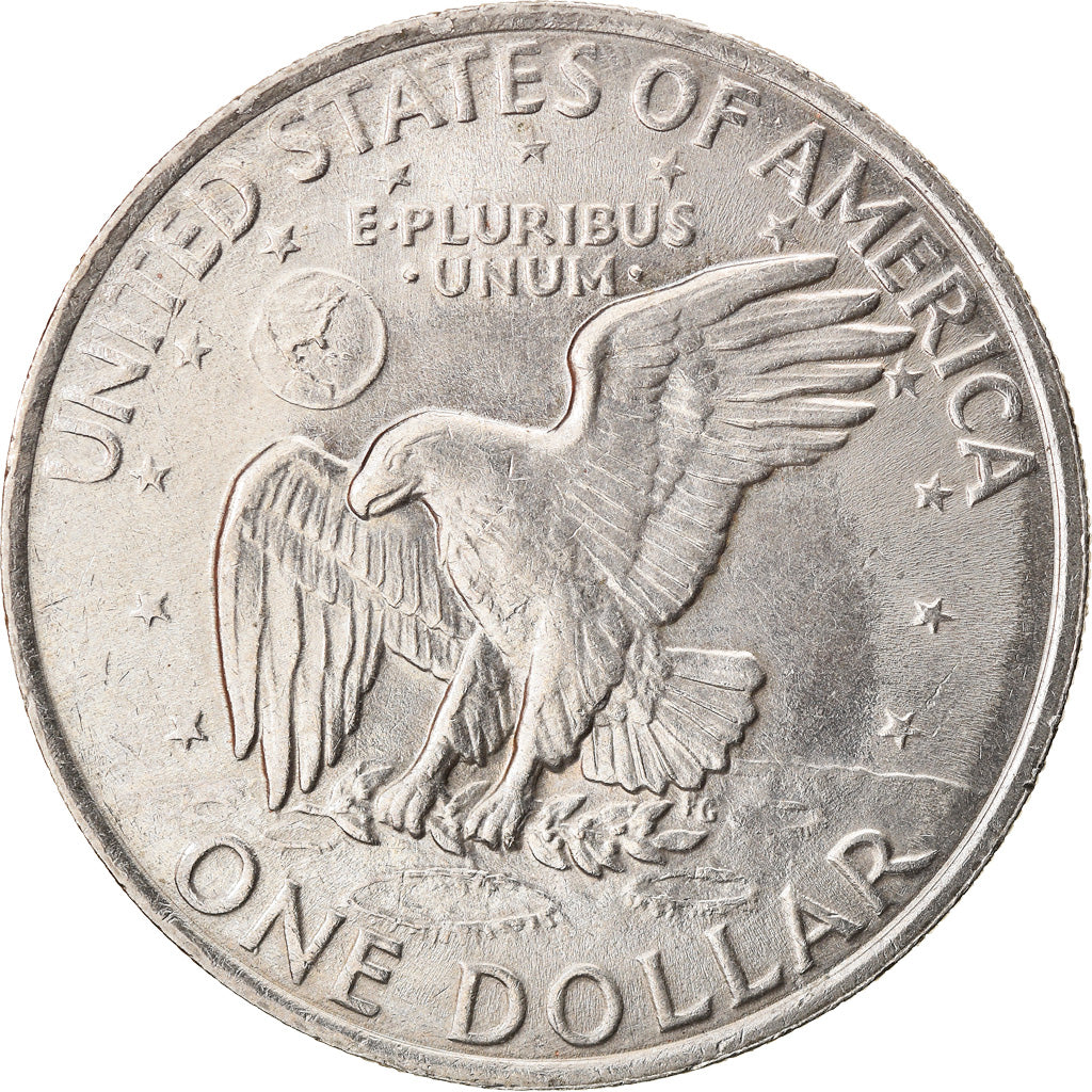 Coin, United States, Eisenhower Dollar, Dollar, 1971, U.S. Mint, Denver