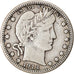 Coin, United States, Barber Quarter, Quarter, 1914, U.S. Mint, Denver