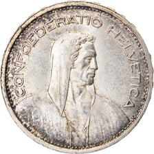 Coin, Switzerland, 5 Francs, 1953, Bern, EF(40-45), Silver, KM:40