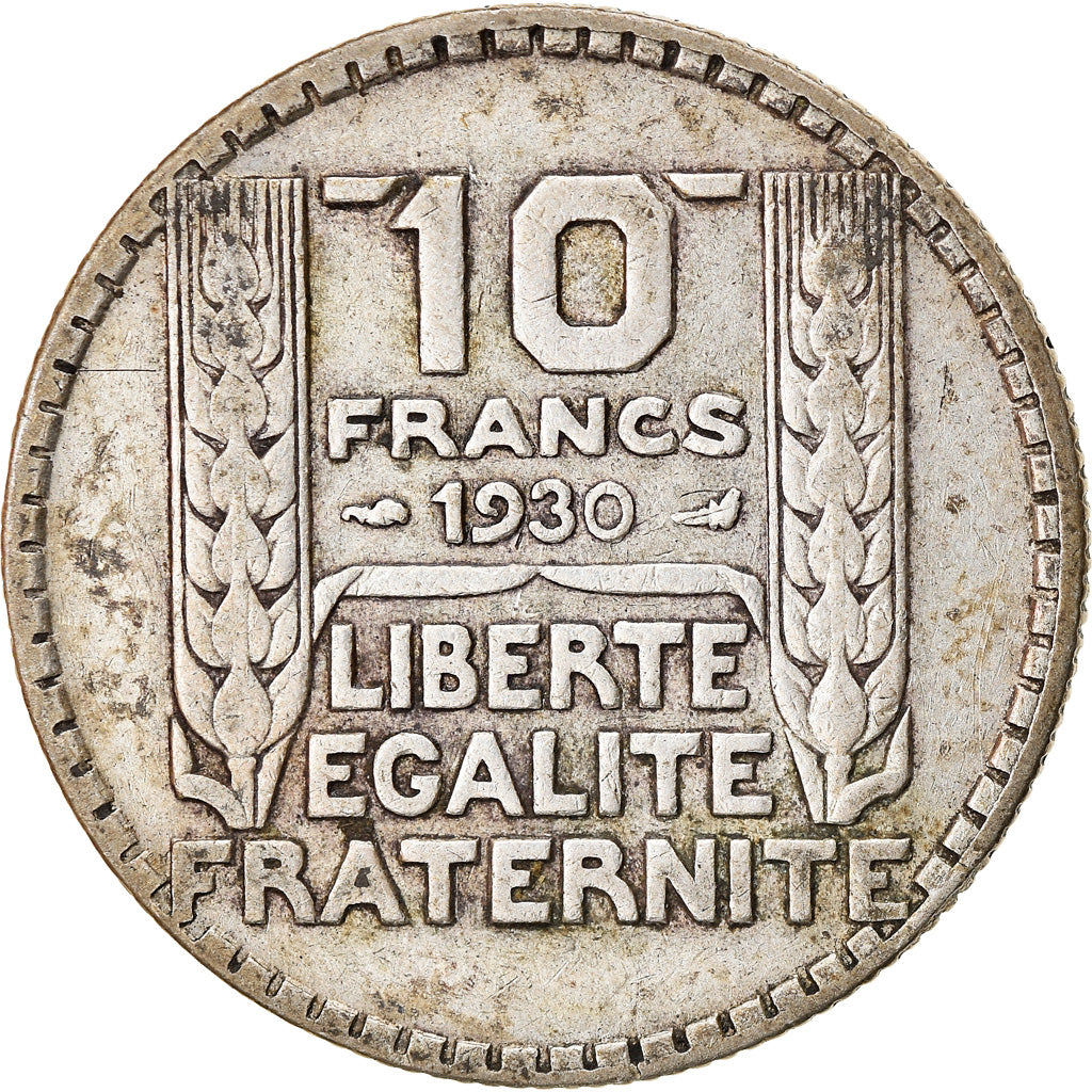 Coin, France, Turin, 10 Francs, 1930, Paris, VF(20-25), Silver, KM:878