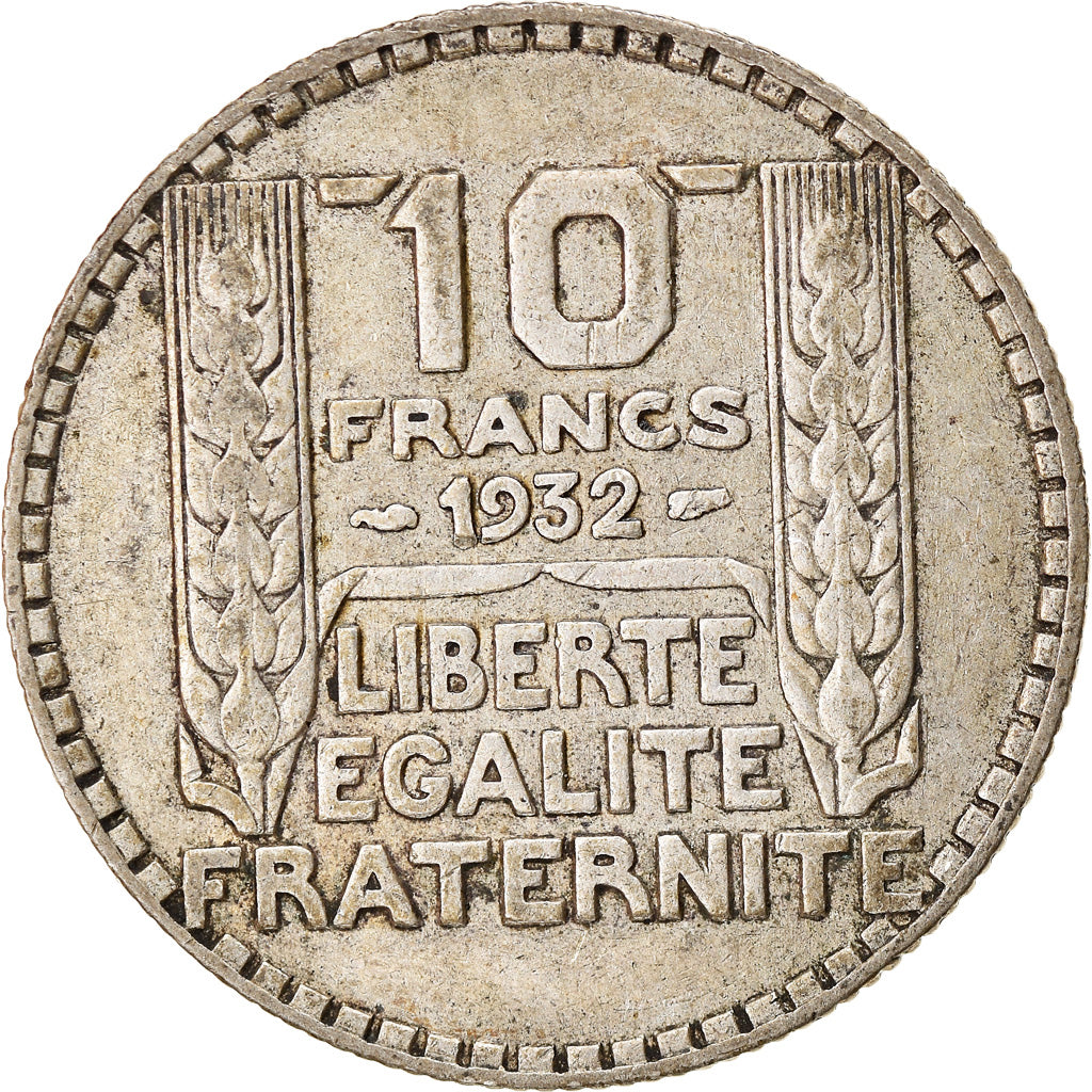 Coin, France, Turin, 10 Francs, 1932, Paris, VF(30-35), Silver, KM:878