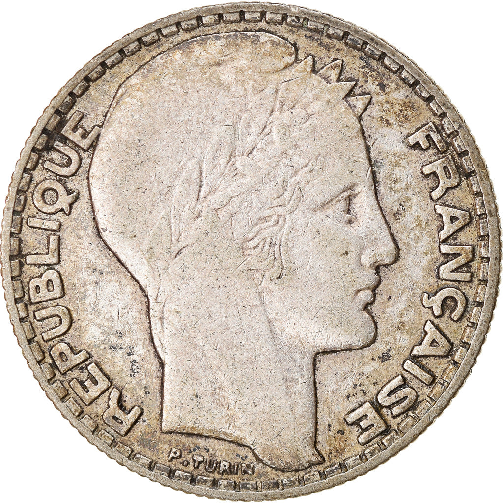 Coin, France, Turin, 10 Francs, 1933, Paris, VF(30-35), Silver, KM:878