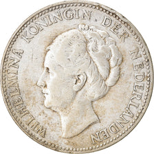 Münze, Niederlande, Wilhelmina I, Gulden, 1922, SS, Silber, KM:161.1
