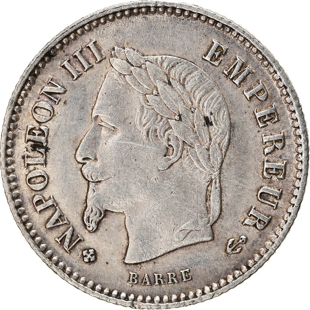 Coin, France, Napoleon III, Napoléon III, 20 Centimes, 1867, Strasbourg