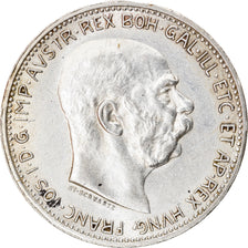 Moneta, Austria, Franz Joseph I, Corona, 1915, SPL-, Argento, KM:2820