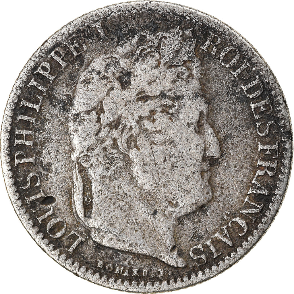 Moneda, Francia, Louis-Philippe, 50 Centimes, 1846, Paris, BC+, Plata, KM:768.1