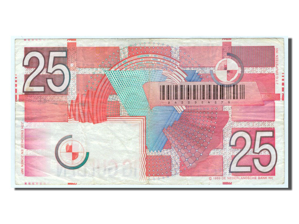 Geldschein, Niederlande, 25 Gulden, 1999, SS