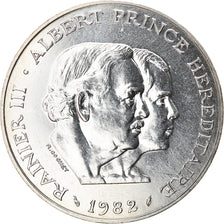 Coin, Monaco, Rainier III, 100 Francs, 1982, AU(55-58), Silver, KM:161
