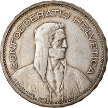 Coin, Switzerland, 5 Francs, 1932, Bern, VF(30-35), Silver, KM:40
