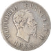 Moneta, Italia, Vittorio Emanuele II, 50 Centesimi, 1863, Milan, MB+, Argento