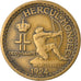 Coin, Monaco, Louis II, 50 Centimes, 1924, Poissy, VF(30-35), Aluminum-Bronze