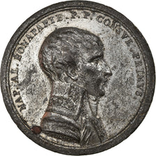 França, Medal, Napoleon Ier , Bataille de Marengo, História, 1802, Bückle