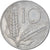 Moeda, Itália, 10 Lire, 1955, Rome, VF(20-25), Alumínio, KM:93