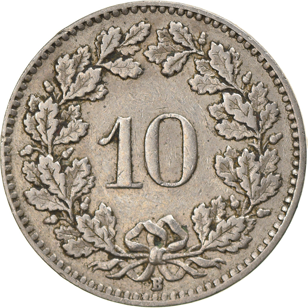 Monnaie, Suisse, 10 Rappen, 1931, Bern, TB+, Copper-nickel, KM:27