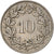 Moneta, Svizzera, 10 Rappen, 1931, Bern, MB+, Rame-nichel, KM:27