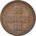Coin, Portugal, 10 Centavos, 1949, EF(40-45), Bronze, KM:583