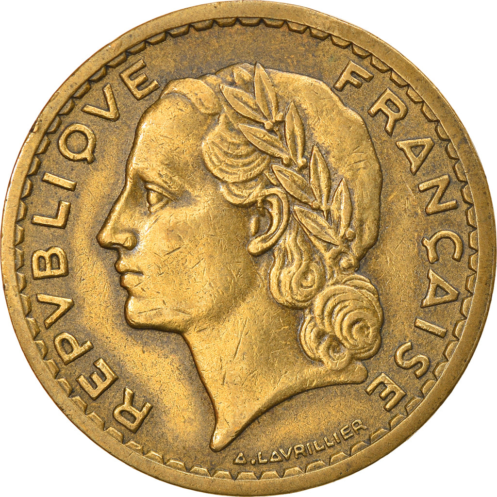 Monnaie, France, Lavrillier, 5 Francs, 1946, Castelsarrasin, TTB