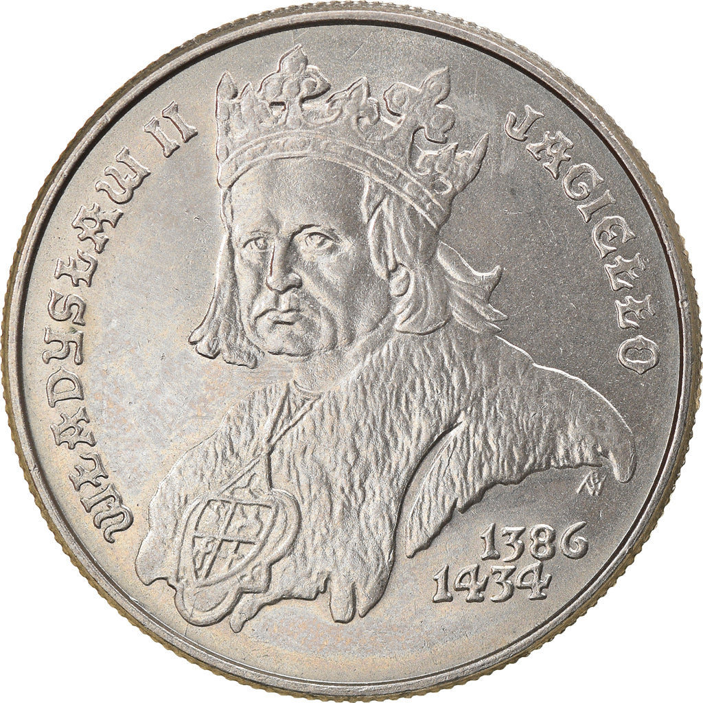 Münze, Polen, 500 Zlotych, 1989, Warsaw, SS+, Copper-nickel, KM:194