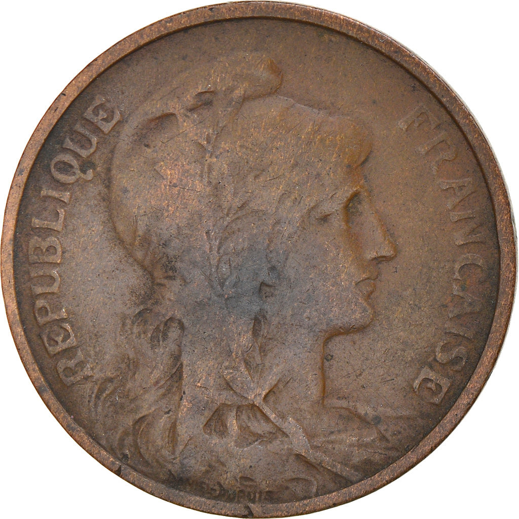 Coin, France, Dupuis, 5 Centimes, 1920, Paris, VF(30-35), Bronze, KM:842