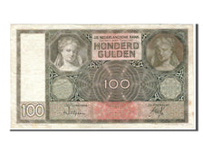 Netherlands, 100 Gulden, 1932, KM #51a, EF(40-45), AR