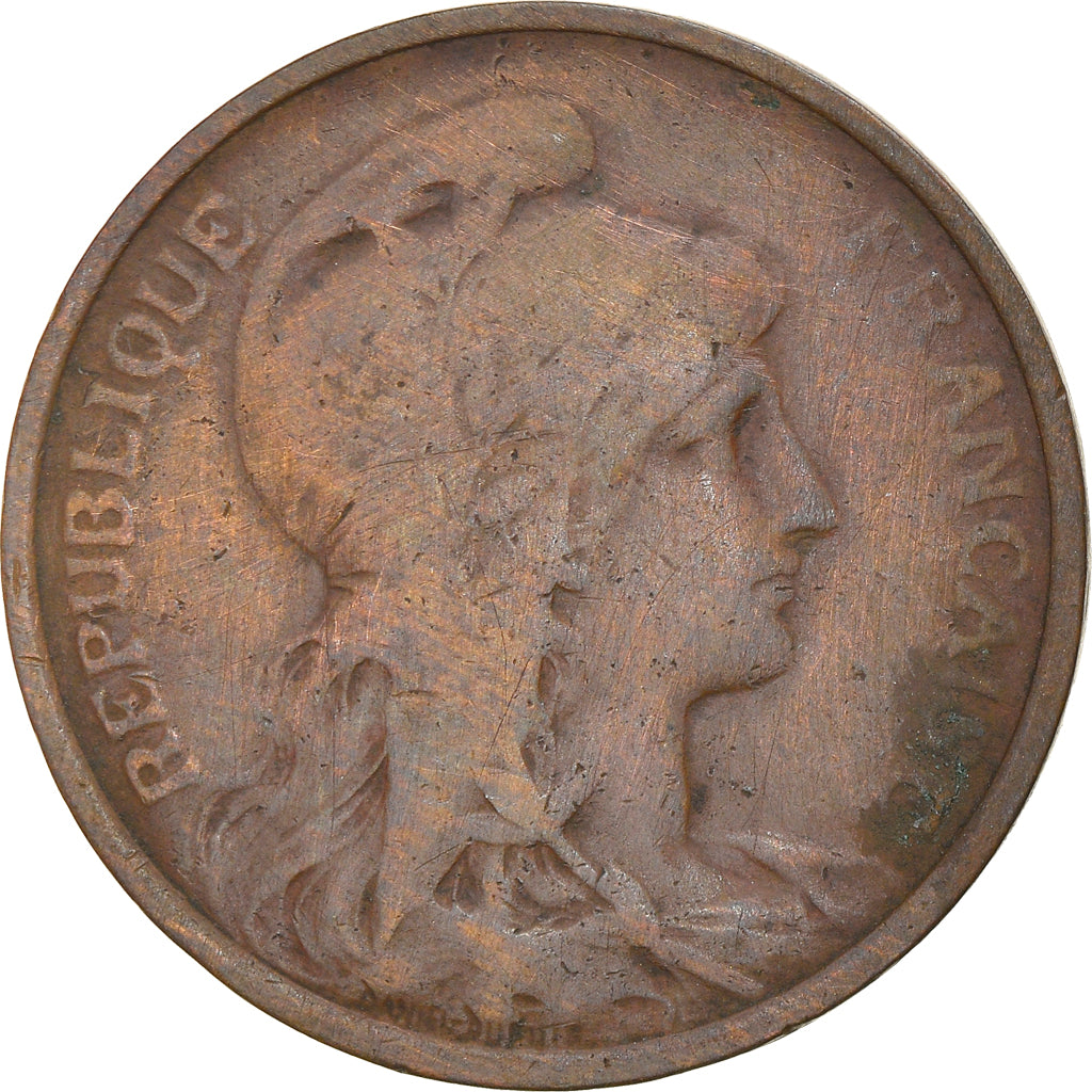 Coin, France, Dupuis, 5 Centimes, 1917, Paris, VF(20-25), Bronze, KM:842