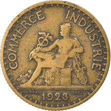 Coin, France, Chambre de commerce, Franc, 1923, Paris, VF(20-25)