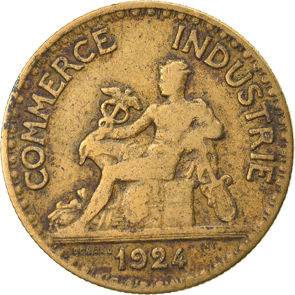 Moneta, Francia, Chambre de commerce, 50 Centimes, 1924, Paris, MB