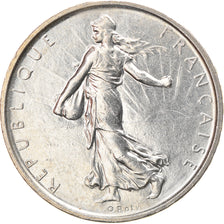 Coin, France, Semeuse, 5 Francs, 1962, Paris, AU(55-58), Silver, KM:926