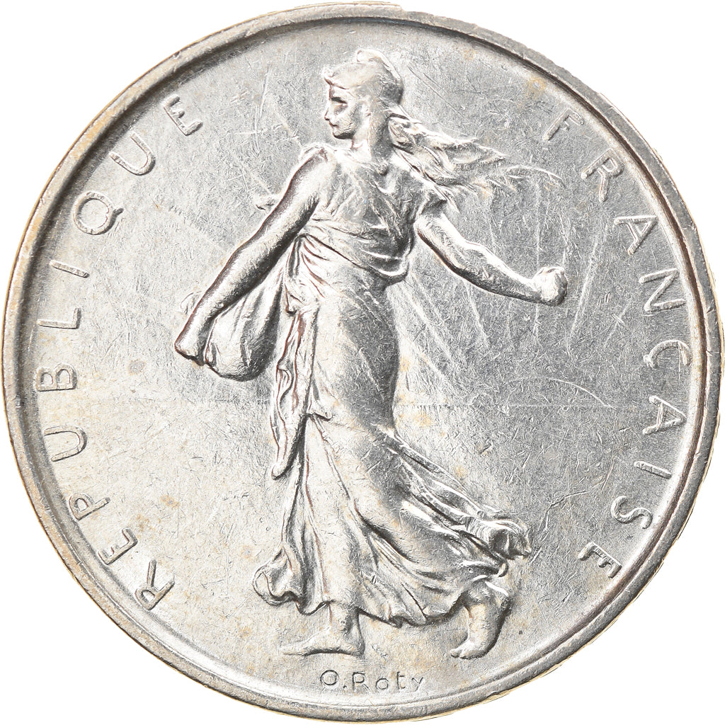 Coin, France, Semeuse, 5 Francs, 1962, Paris, AU(50-53), Silver, KM:926