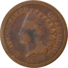 Coin, United States, Indian Head Cent, Cent, 1864, U.S. Mint, Philadelphia