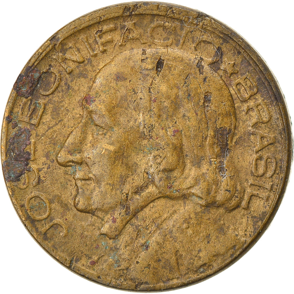 Monnaie, Brésil, 10 Centavos, 1952, TB, Aluminum-Bronze, KM:561