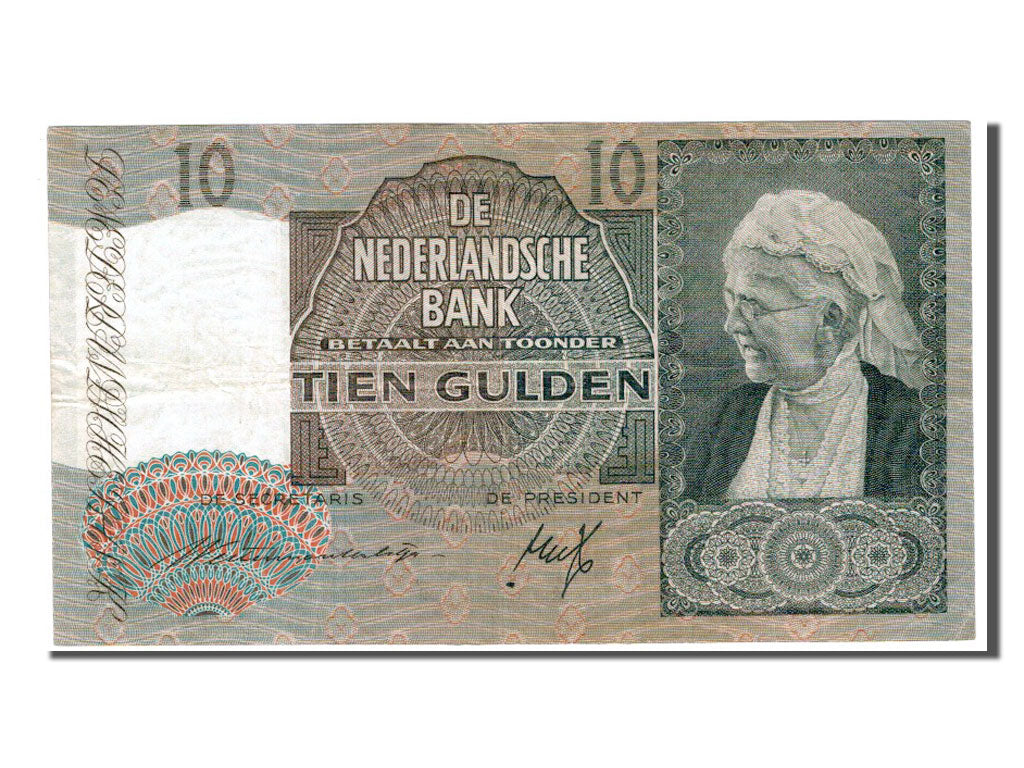 Pays-Bas, 10 Gulden type 1939-41, Pick 53
