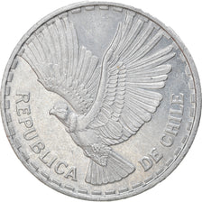 Coin, Chile, Centesimo, 1962, Santiago, EF(40-45), Aluminum, KM:189