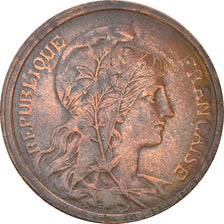 Moneta, Francia, Dupuis, 2 Centimes, 1912, Paris, BB, Bronzo, KM:841