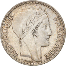 Coin, France, Turin, 20 Francs, 1934, Paris, EF(40-45), Silver, KM:879
