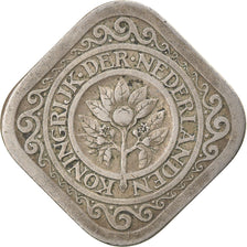 Moneda, Países Bajos, Wilhelmina I, 5 Cents, 1914, BC+, Cobre - níquel, KM:153