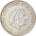 Coin, Netherlands, Juliana, Gulden, 1966, EF(40-45), Silver, KM:184