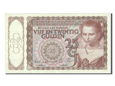 Banconote, Paesi Bassi, 25 Gulden, 1943, BB+