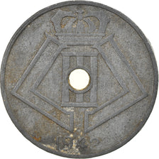 Coin, Belgium, 5 Centimes, 1942, VF(30-35), Zinc, KM:124