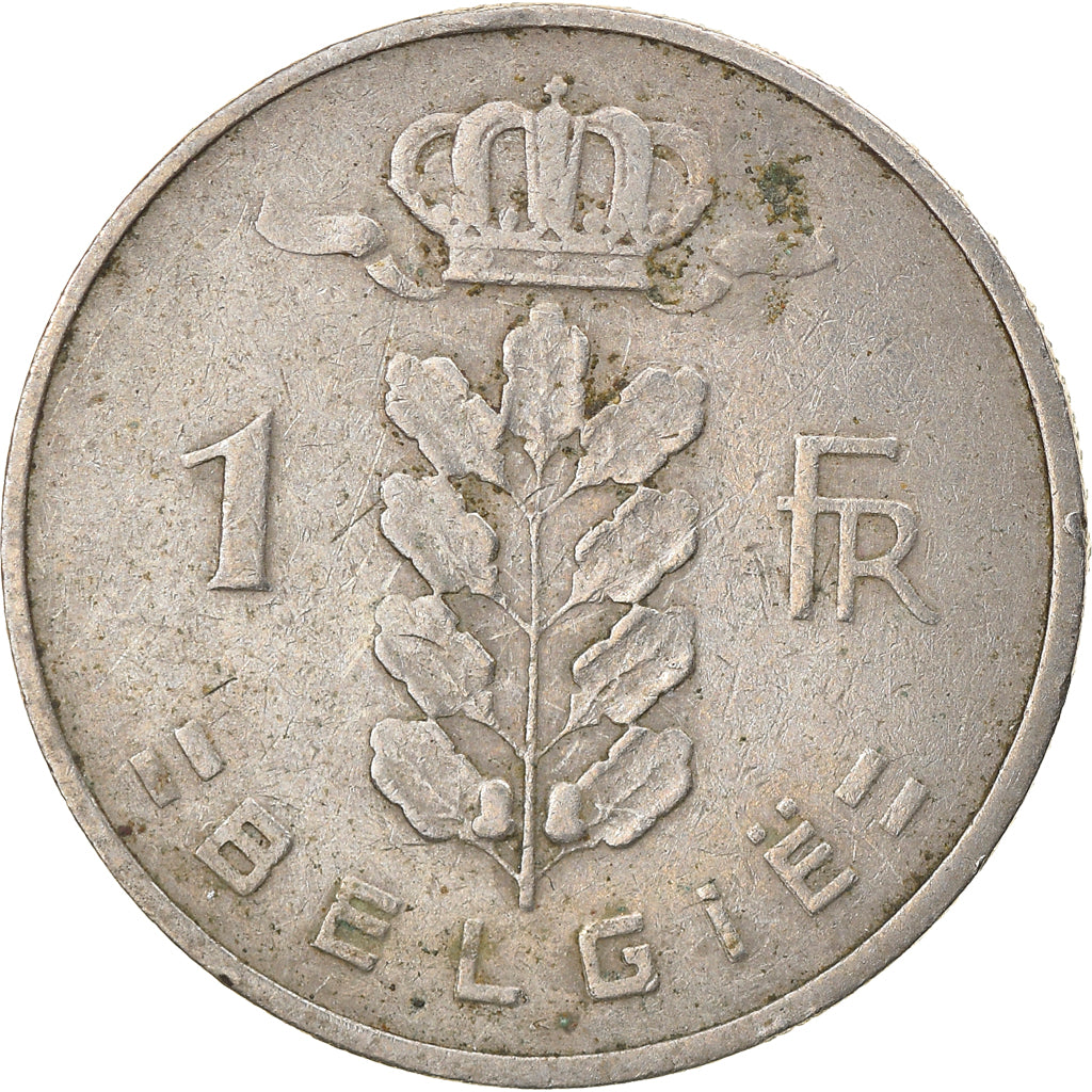 Coin, Belgium, Franc, 1959, VF(20-25), Copper-nickel, KM:143.1