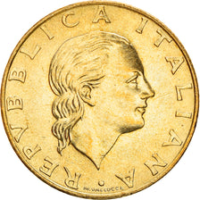 Coin, Italy, 200 Lire, 1999, Rome, AU(55-58), Aluminum-Bronze, KM:218