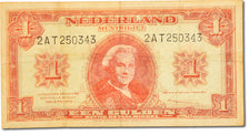 Banknote, Netherlands, 1 Gulden, 1945, EF(40-45)