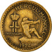 Monnaie, Monaco, Louis II, 50 Centimes, 1924, Poissy, TB+, Aluminum-Bronze