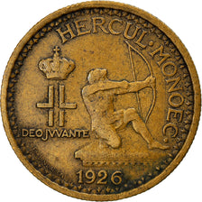Monnaie, Monaco, Louis II, 50 Centimes, 1926, Poissy, TB, Aluminum-Bronze