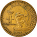 Coin, Monaco, Louis II, Franc, 1924, Poissy, EF(40-45), Aluminum-Bronze, KM:111