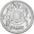 Munten, Monaco, 1 Franc, Undated (1943), ZF, Aluminium, Gadoury:MC131