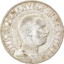 Coin, Italy, Vittorio Emanuele III, Lira, 1913, Rome, EF(40-45), Silver, KM:45